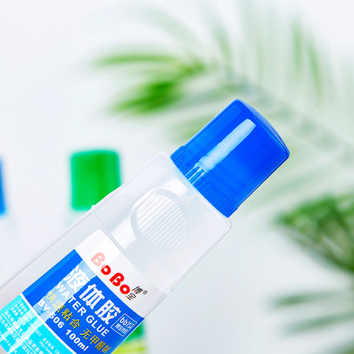 Bobo Glue 606 Liquid Glue 100ml Synthetic Glue Soluble Handmade Paper Sponge Head