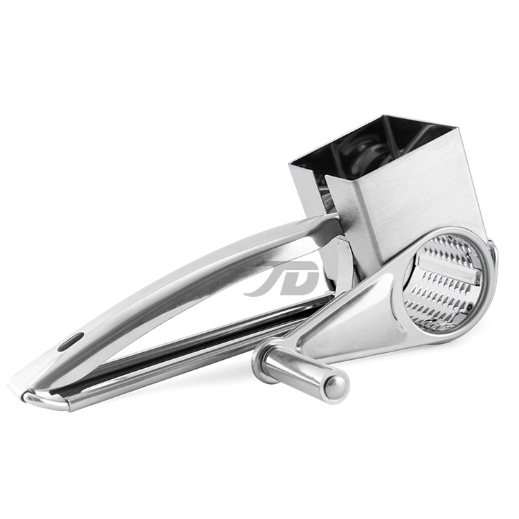 Cross-Border mano giratoria queso cepilladora tuerca rallador de acero inoxidable queso de tres piezas rallador herramientas de cocina