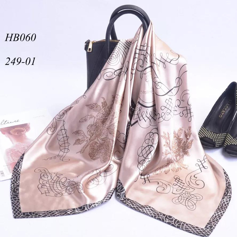 90 lenço de seda-29 # / 90*90cm