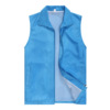 Double -layer lapel -side pocket Advertising vest sports supermarket sleeveless volunteer volunteer horse clip vest logo