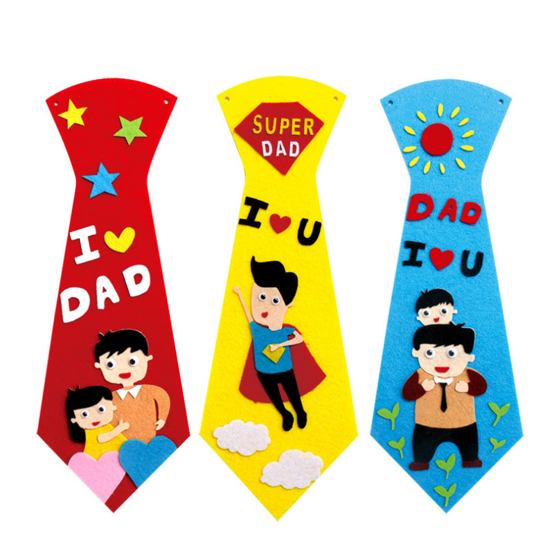 Hecho a mano DIY empate no tejido pasta creativa material educativo Paquete de regalo de Acción de Gracias