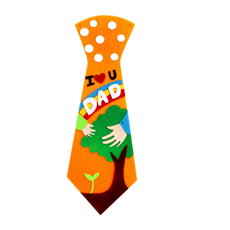 Hecho a mano DIY empate no tejido pasta creativa material educativo Paquete de regalo de Acción de Gracias