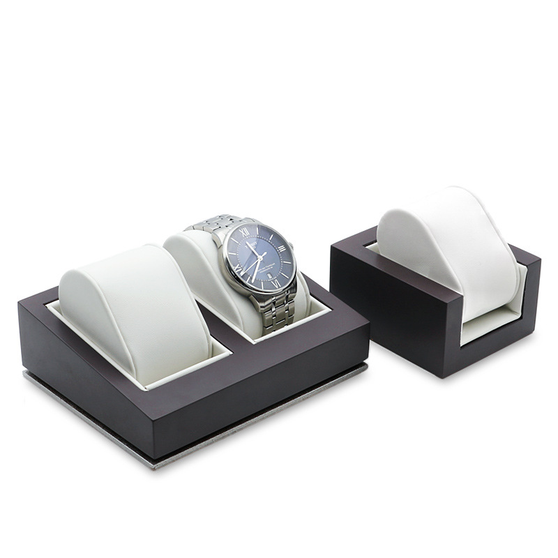 烤漆手表展示架手表托盘木质枕头情侣款手表座手表收纳支架可