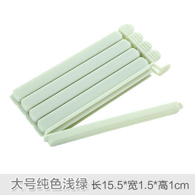 5 PCs clip de sellado clip de comida de bocadillo bolsa sellada clip de sellado clip de bolsa de plástico clip de sellado de alimentos