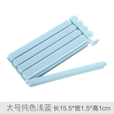 5 PCs clip de sellado clip de comida de bocadillo bolsa sellada clip de sellado clip de bolsa de plástico clip de sellado de alimentos