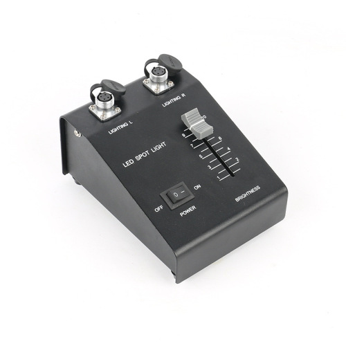 White LED industrial camera light source, dual tube, microscope dual goose neck tube light source, LED lighting lamp