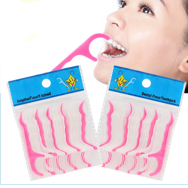 Палочки для зубной нити для полости рта, зубная нить, чистка полости рта, межзубная чистка, палочки для зубочисток, 20 шт., 25 шт.