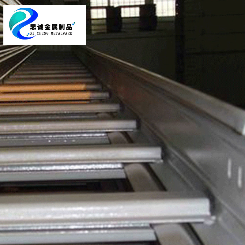 大跨距电缆支架梯式托盘式槽式电缆桥架线槽热镀锌防火不锈钢桥架