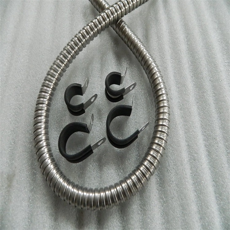 长春供应R型连胶条卡箍 P型包胶线卡规格齐全