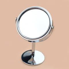 Wholesale metal creative small mirror 1:2 magnification function desktop mirror double-sided makeup mirror vanity mirror