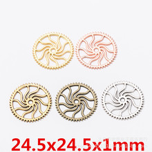 DIY饰品配件复古合金 多色可选 齿轮挂件zakka批发厂家直销 4685