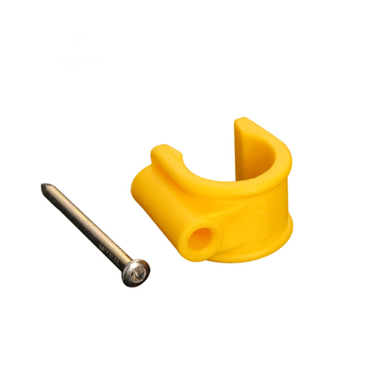 塑料管卡 塑料卡子 燃气专用管夹 固定卡子全塑料卡子不带钢钉