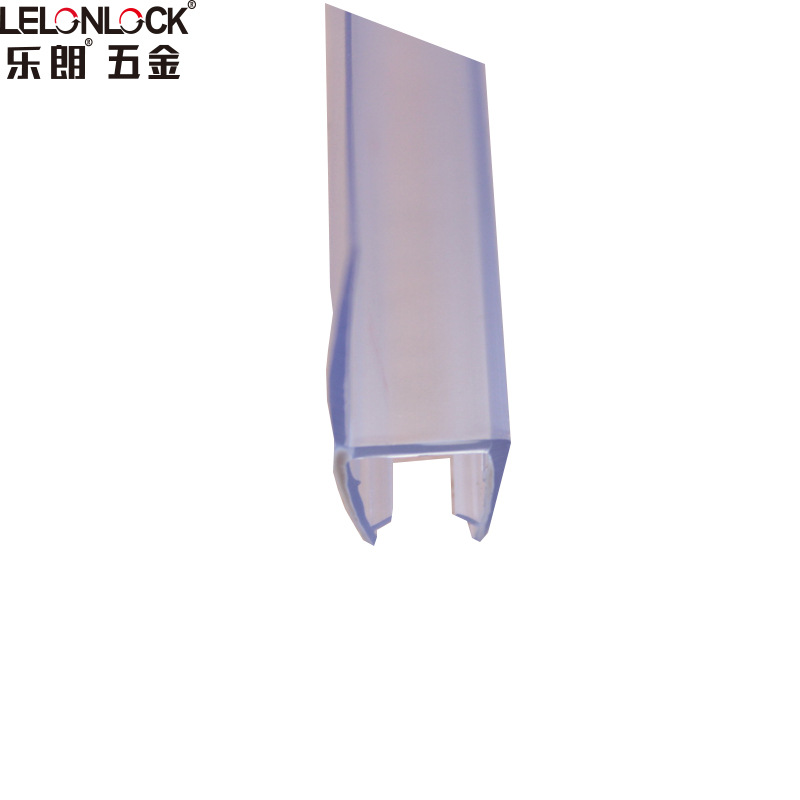 Cuarto de ducha tira impermeable tira adhesiva transparente tira de parachoques de vidrio tipo H ducha puerta corredera tira de sellado tira accesorios de baño