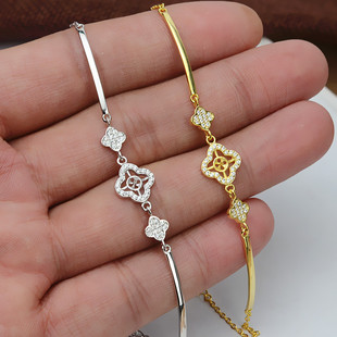 S925�y���Ů���K���\�ݻ�ʽ���5.5-6.5����diy�Ʒ�������539