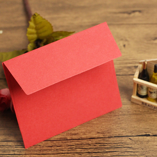 Candy colored envelopes Greeting card colored blank envelopes Mini small envelopes can be printed with customized LOGO