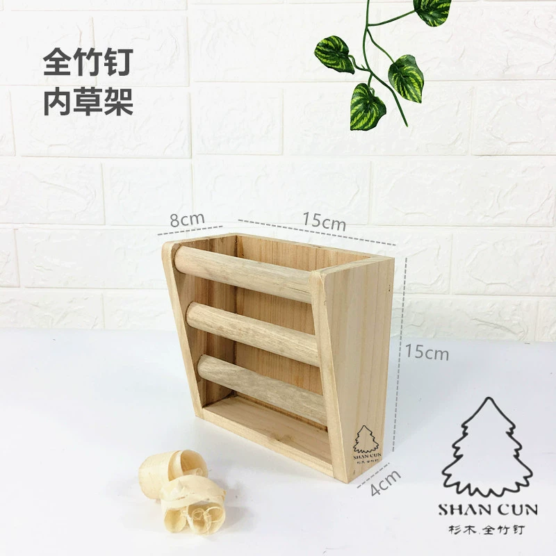 Тоторо клетка для шкафа маленькое деревянное гнездо шиншиллы в соломенной клетке S10