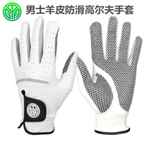 TYGOLF男士高尔夫手套单只印尼小羊皮防滑耐磨透气 运动骑行手套