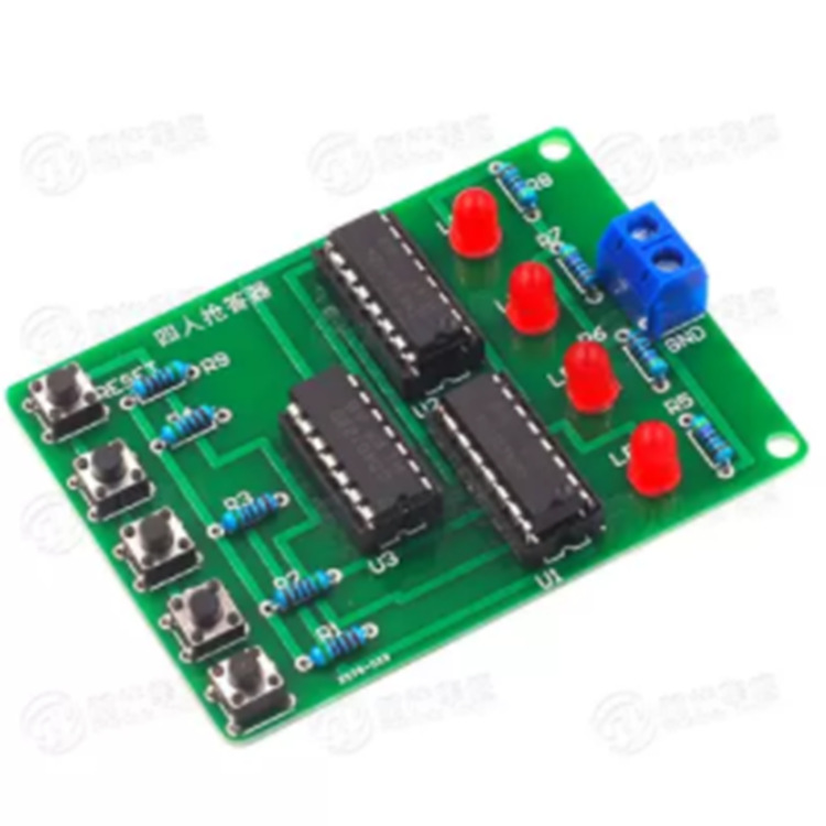 四人抢答器套件 电子套件 实训套件 DIY 教材配套套件  XTW