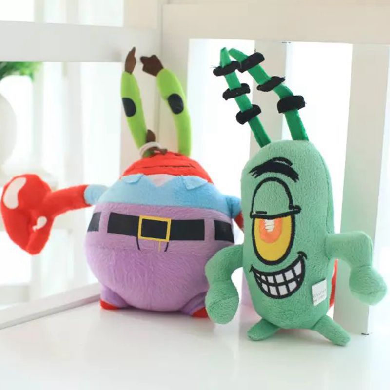 Conjunto creativo de juguete peluche muñeca dibujos animados cangrejo jefe Regalo boda