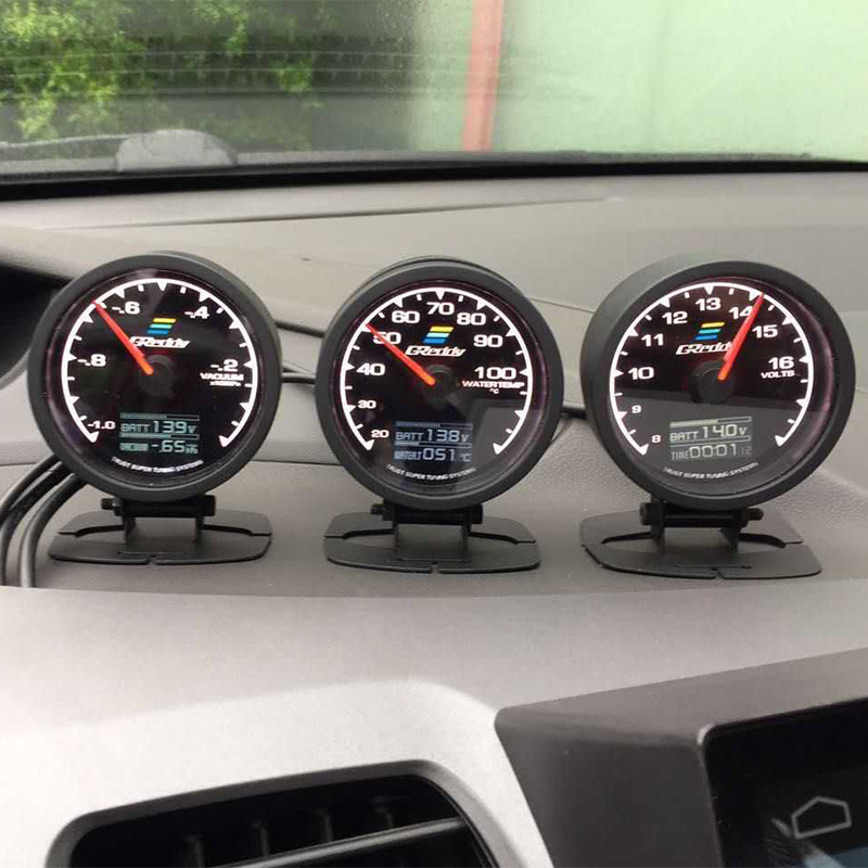 Foreign trade hot car modified instrument racing meter water temperature speed oil temperature oil pressure voltage exhaust temperature turbine pressure gauge