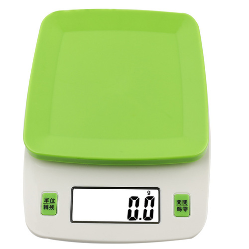 Factory direct supply new kitchen scale baking electronic scale high precision stainless steel electronic scale mini gram scale platform scale