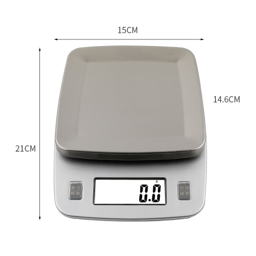Factory direct supply new kitchen scale baking electronic scale high precision stainless steel electronic scale mini gram scale platform scale