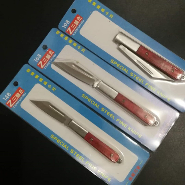 批发水果刀全钢手柄折叠刀野外随身折刀便携锋利野营小刀平南小刀