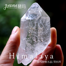 安居天然喜马拉雅高频水晶原石矿标 把件 资料库 古老的智慧