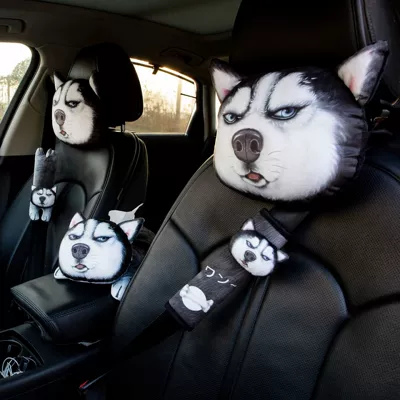 Cat Car Husky | Katong Headrest