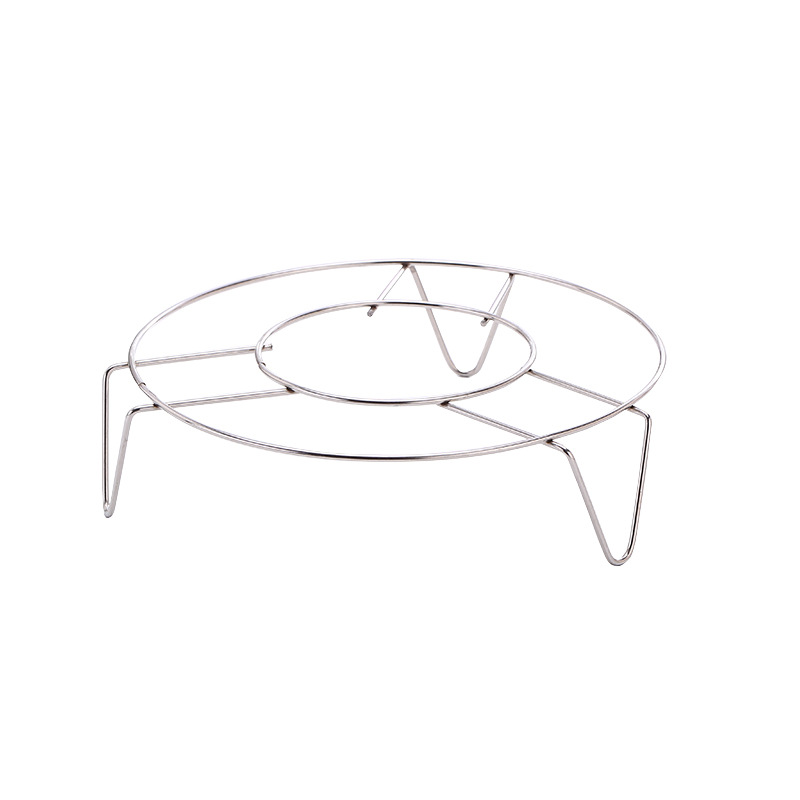 Ventas directas de la fábrica 201 no magnético de acero inoxidable vapor de cocina gadget trípode vapor olla de vapor olla