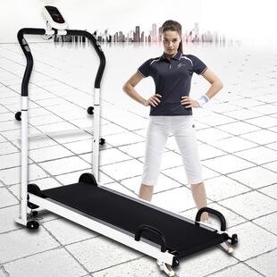 Factory Direct supply mechanical treadmill folding household walking machine multi-function mute slimming machine wholesale