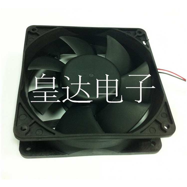 荐 散热风扇12038直流无刷轴流风扇12V电源机械设备排风散热风机
