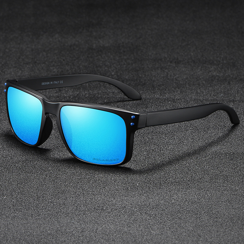 Classic square multicoloured sunglasses for men and women…
