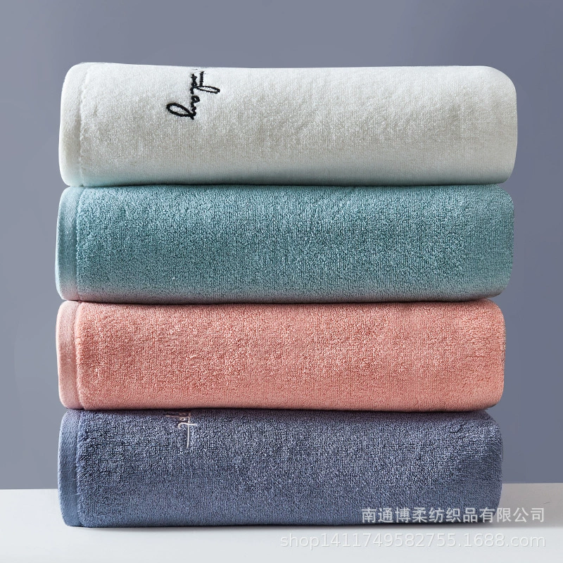 Хлопковое гостиничное полотенце банное полотенце из трех частей прямой абсорбент толстое взрослое банное полотенце из трех частей оптовая продажа с фабрики