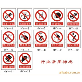交通安全标识;其他安全标识;安全生产标识