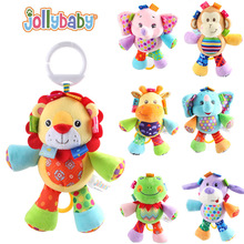 Jollybaby musical toys 可爱动物音乐拉铃拉琴0岁婴儿早教安抚益