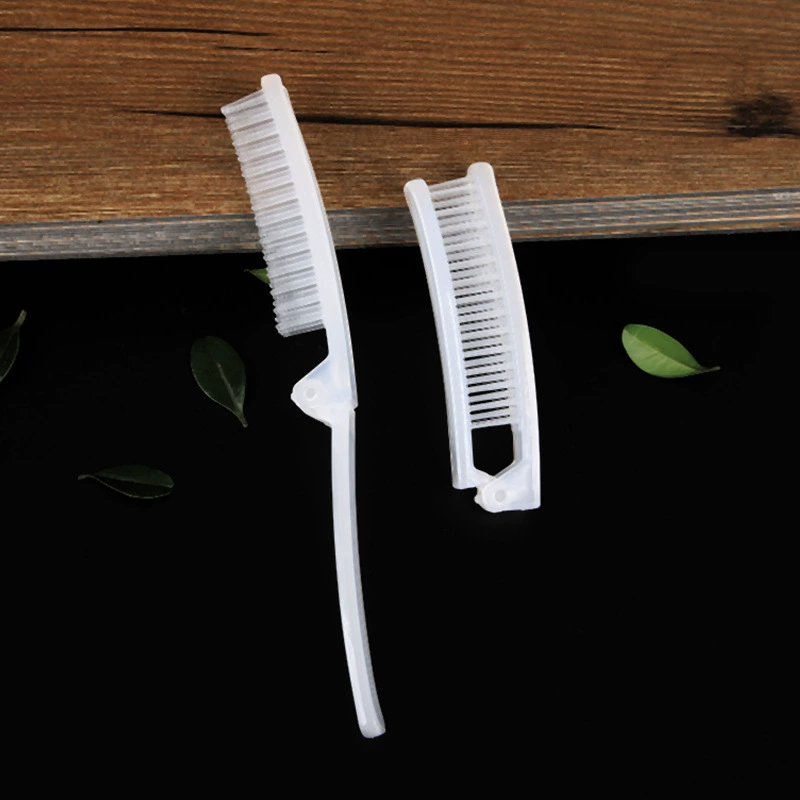 Ежедневное использование односторонняя зубчатая расческа гостиничная универсальная расческа одноразовая Портативная Складная расческа Заводская поставка