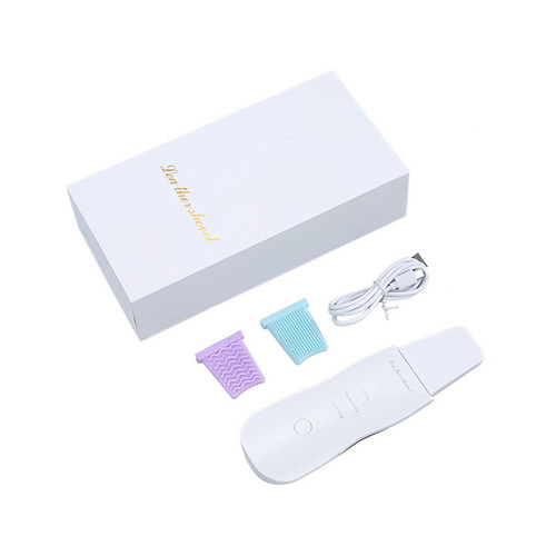 Cross-border ultrasonic peeling machine beauty cleansing instrument blackhead meter UCB wireless vibration peeling machine cleansing massager