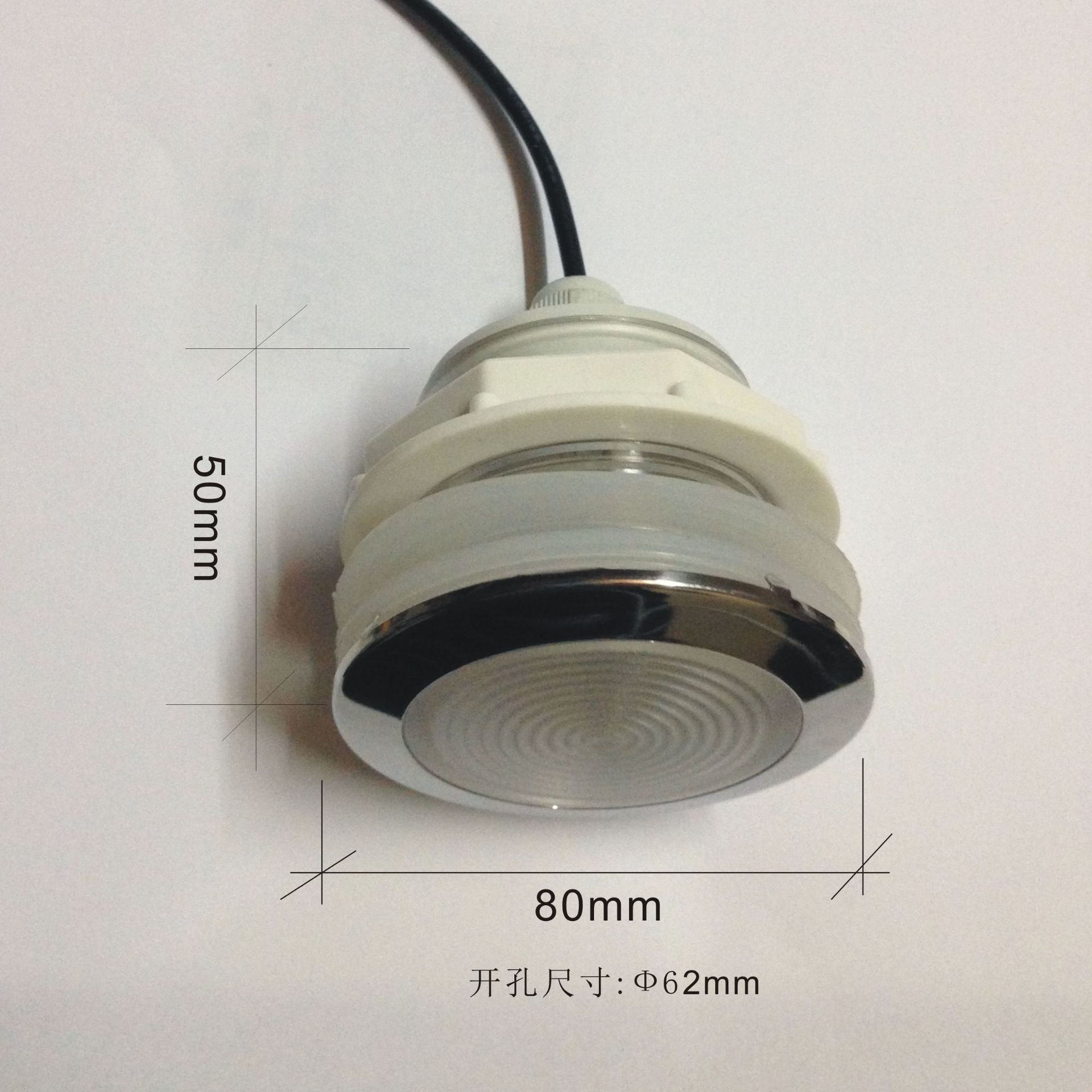 Factory Wholesale Automatic Turning Color Bathtub Festoon Lamp, Bathtub Accessories, Cabinet Light, Bathroom Cabinet Light,