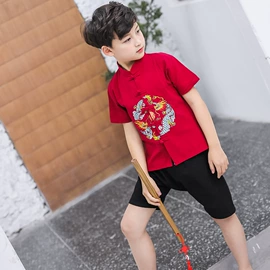 童汉服;亲子装;童民族服装