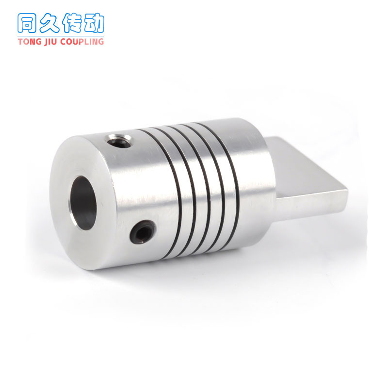 厂家直供铝合金切纸机联轴器  螺纹顶丝连轴器 精密传动部件