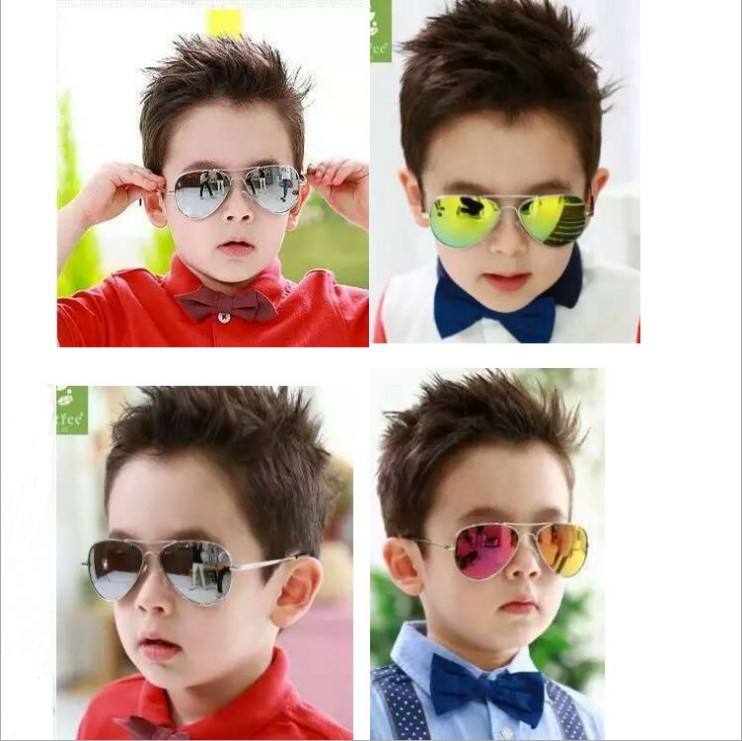 3024 Classic Children's Sunglasses Color Film Sunglasses Colorful Baby Sunglasses Trendy Children's Glasses