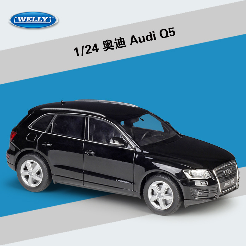 Willy WELLY1:24 Audi Q5 SUV simulation alloy car model collection gift ornaments