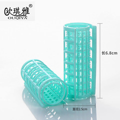 廠家直供塑料捲髮筒髮捲DIY捲髮器 梨花頭雙層捲髮工具批發