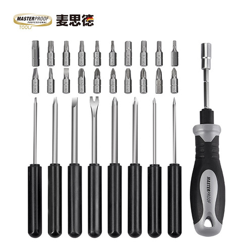 German ratchet screwdriver and socket combination tool multi-functional screwdriver combination set ratchet and socket combination
