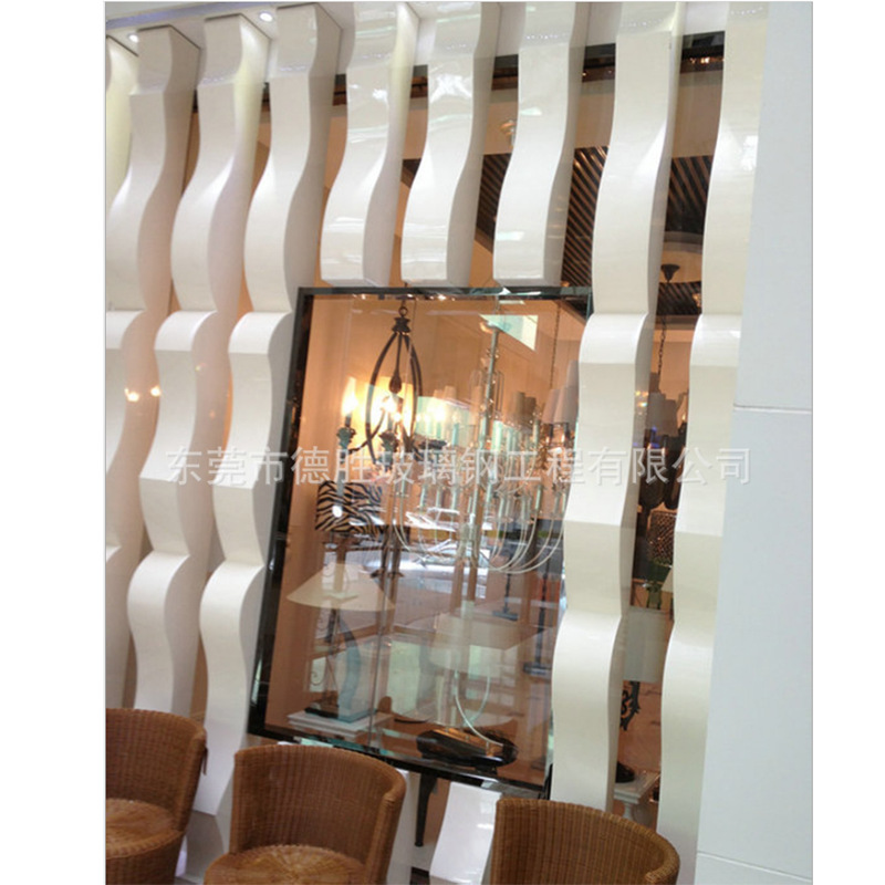异形墙面定 制玻璃钢异形造型雕塑 玻璃钢外墙装饰 异形装饰家具