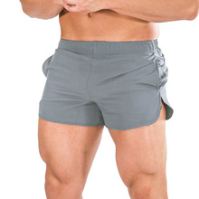 欧美男士泳裤 圆角游泳裤 时尚侧口袋设计 外贸沙滩裤透气速干裤