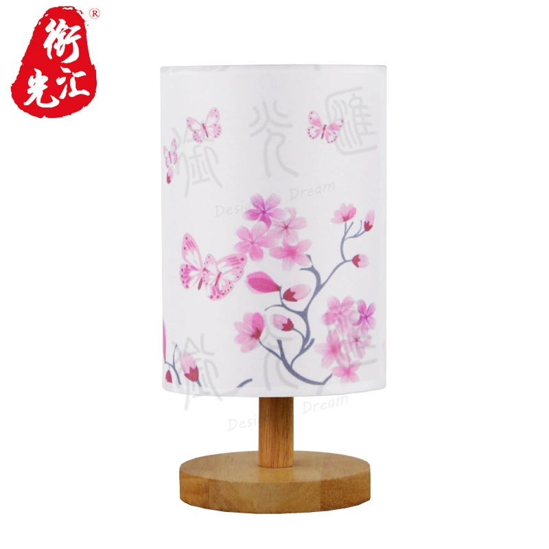 Table Lamp (Gubat) — Handmade Embossed Dried Flower Shade, USB/Plug, Warm Light