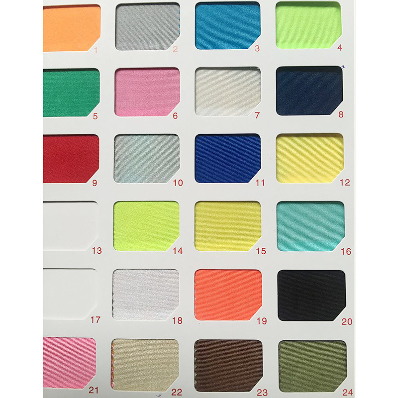 厂家直供涤纶莱卡布面涤纶有光莱卡布 泳衣布 涤氨纶莱卡包边布