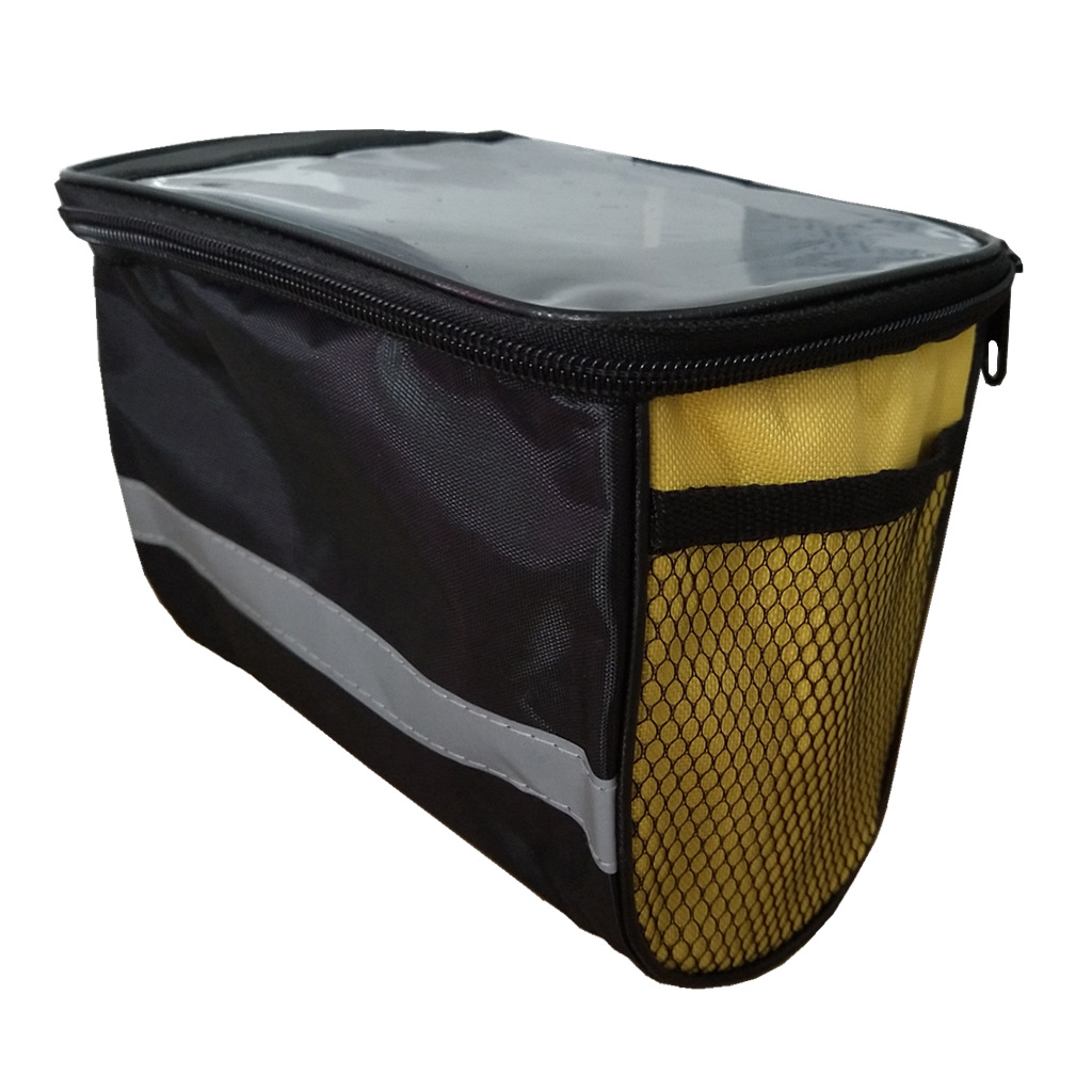 Bolsa de bicicleta al por mayor manillar delantero bolsa de bicicleta de montaña carretera bolso